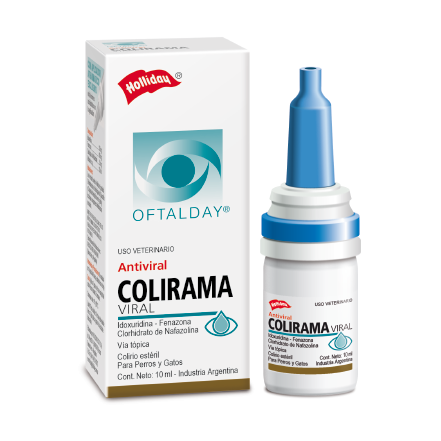 Colirama Viral 10 mL ( Antiviral - Descongestivo oftálimico )